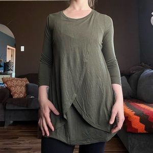 Motherhood Maternity Tulip-Style Nursing Top